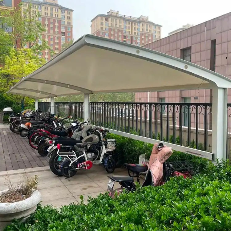 闵行区膜结构电动车棚